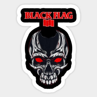 BlackFlag in my head Sticker